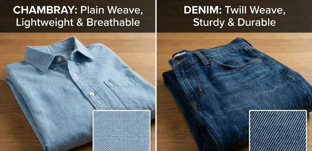Chambray Vs Denim