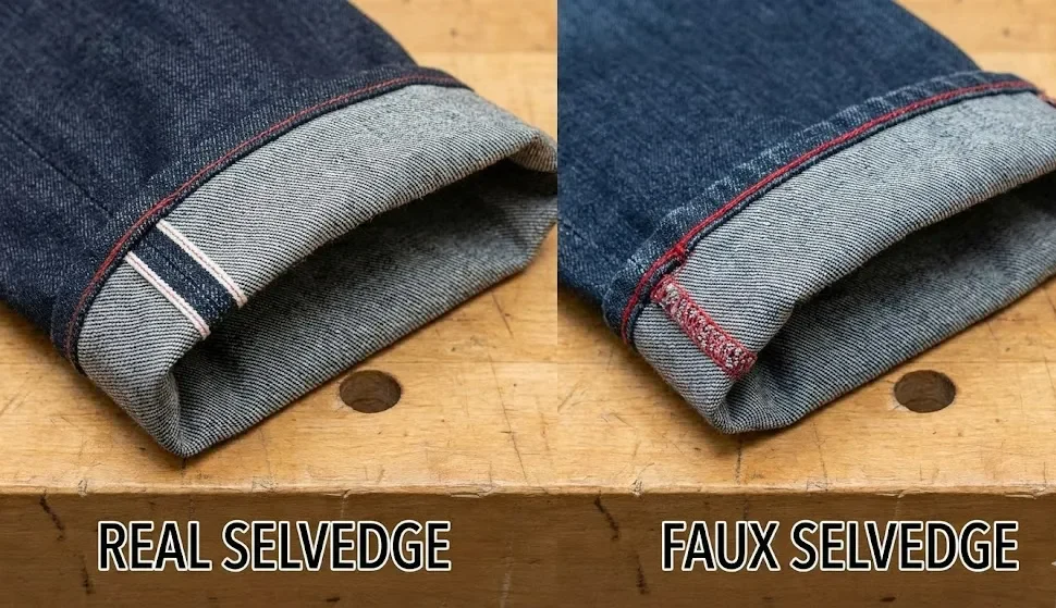 Selvedge Denim-The Cuff Check