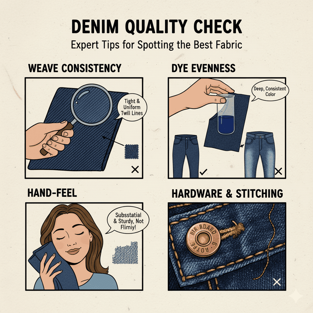 Tips For Identifying Quality Denim